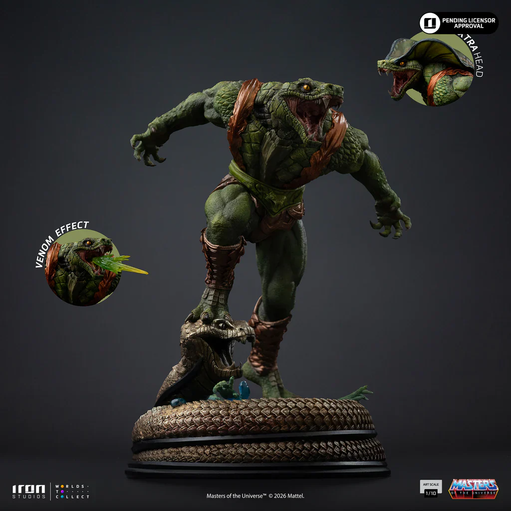 Kobra Khan Masters of the Universe Art Scale 1/10 Figurka 20 cm - Image 16