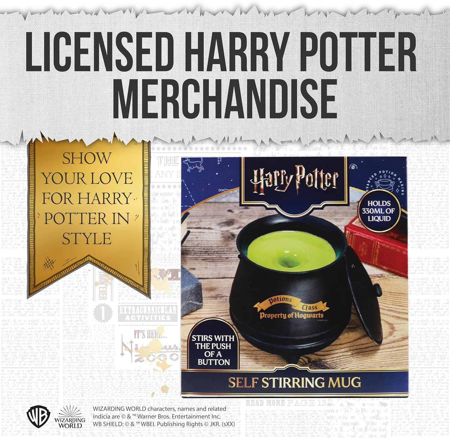 Kociołek Kubek Samomieszający Harry Potter - Image 5