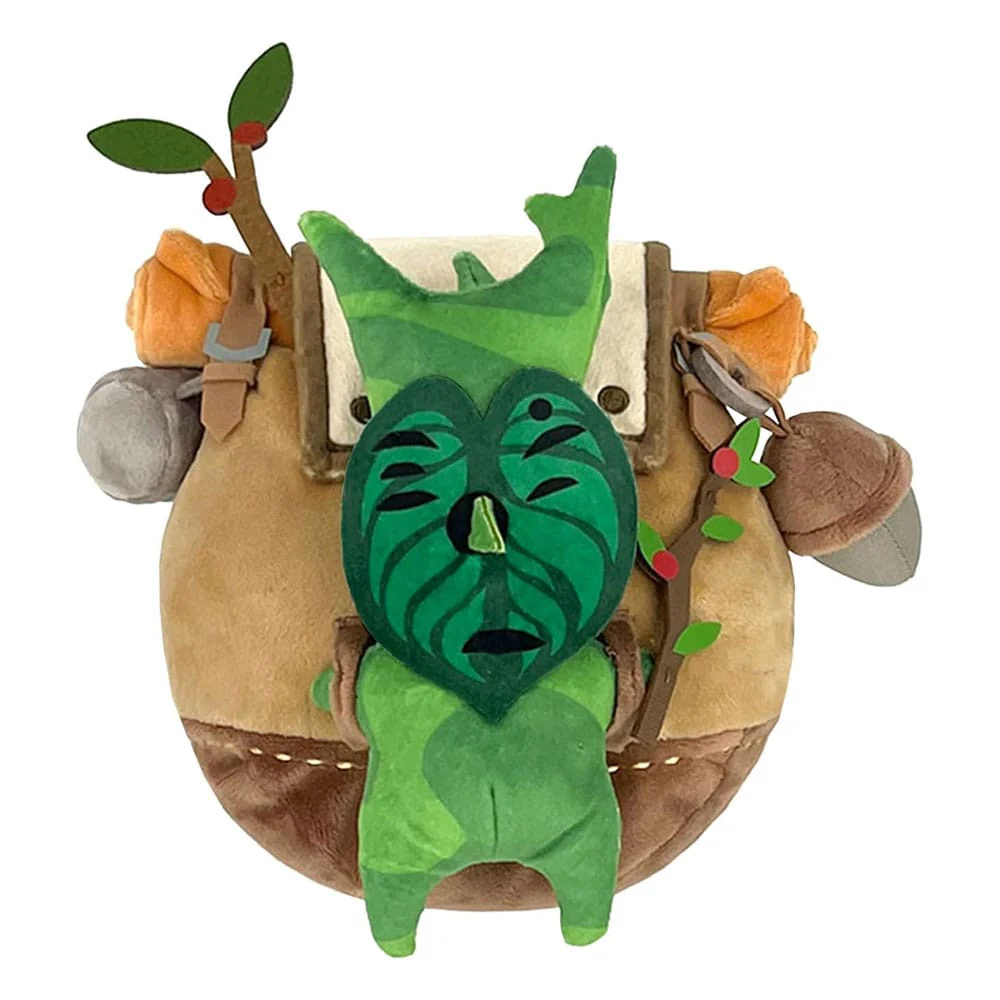 Korok with Backpack Brown The Legend of Zelda: Tears of the Kingdom Plush Pluszak 17 cm