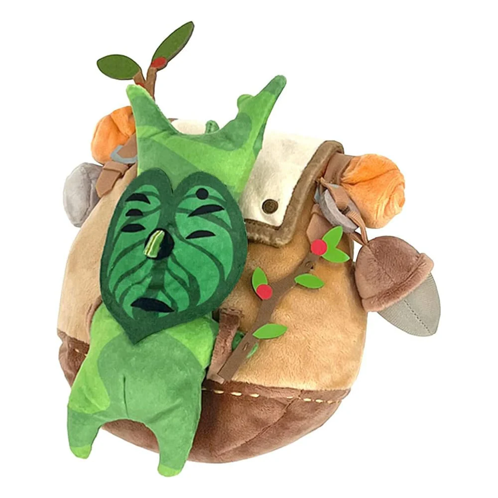 Korok with Backpack Brown The Legend of Zelda: Tears of the Kingdom Plush Pluszak 17 cm - Image 4