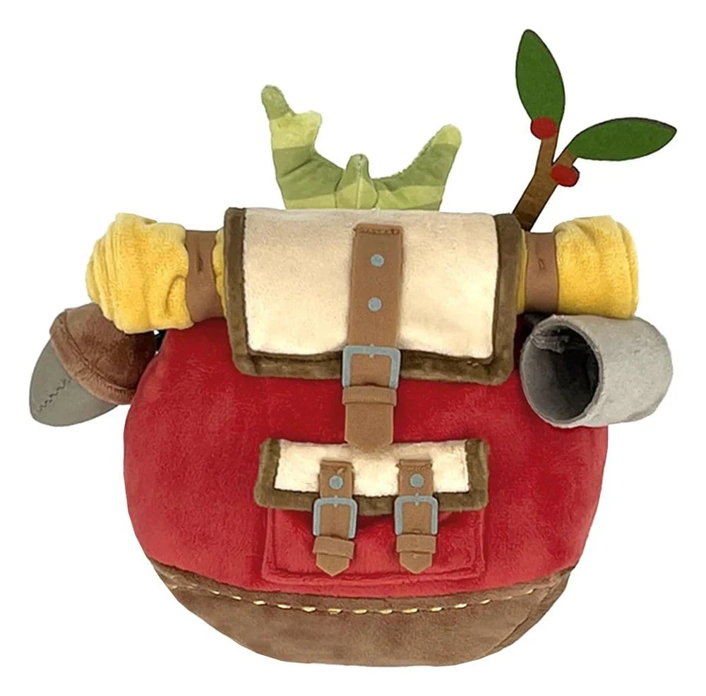Korok with Backpack Red The Legend of Zelda: Tears of the Kingdom Plush Pluszak 17 cm - Image 3