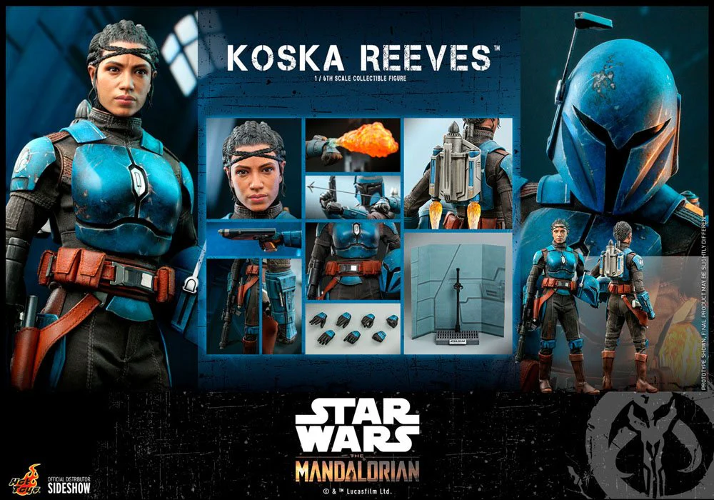 Koska Reeves Star Wars The Mandalorian 1/6 Figurka 28 cm - Image 13