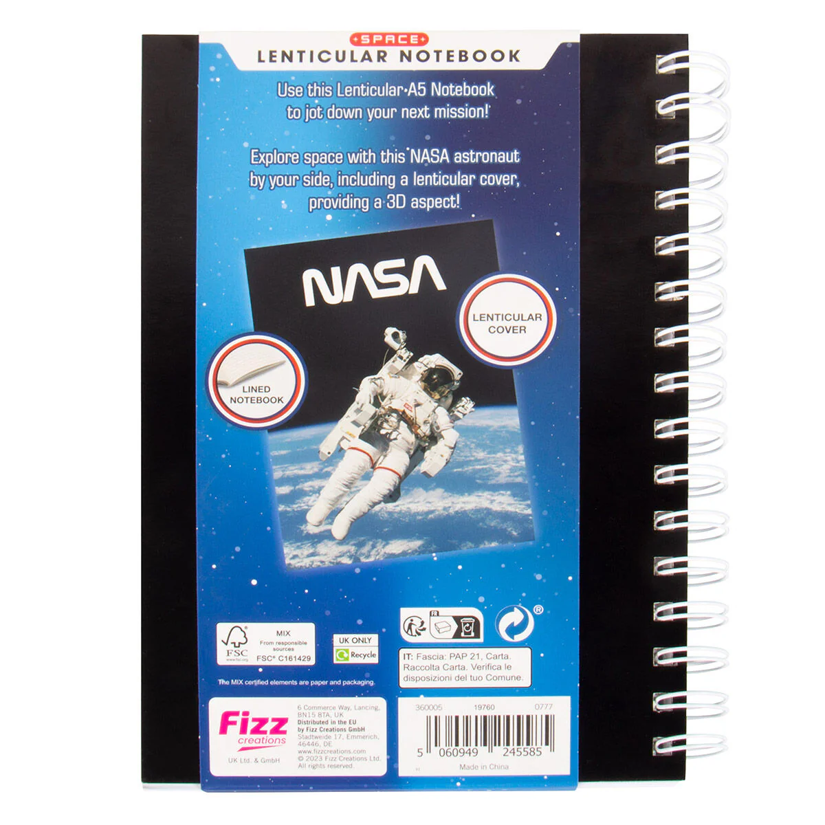 Kosmonauta Notatnik 3D NASA - Image 4