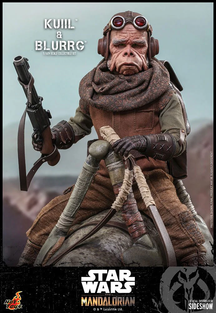 Kuiil & Blurrg Star Wars The Mandalorian 2-Pack 1/6 Figurka 37 cm - Image 9