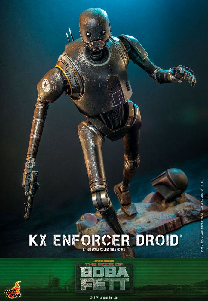 KX Enforcer Droid Star Wars: The Book of Boba Fett 1/6 Figurka 36 cm - Image 7
