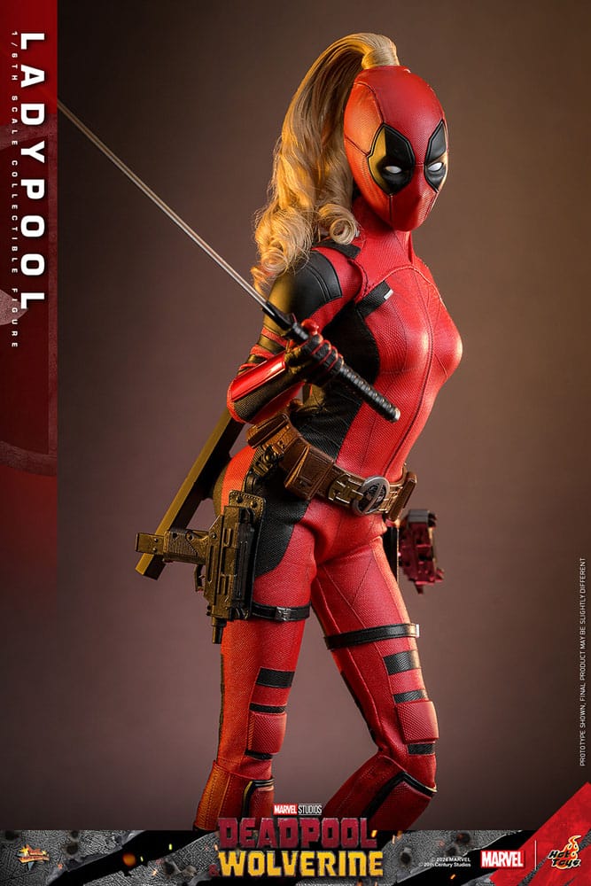 Ladypool Marvel Deadpool & Wolverine Movie Masterpiece 1/6 Figurka 30 cm - Image 6