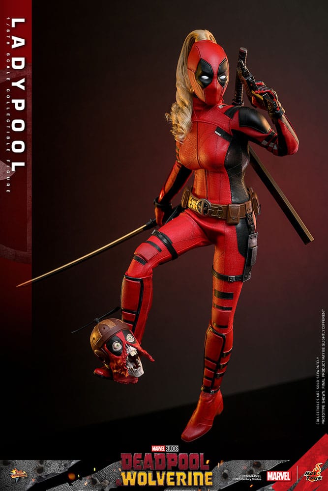 Ladypool Marvel Deadpool & Wolverine Movie Masterpiece 1/6 Figurka 30 cm - Image 7
