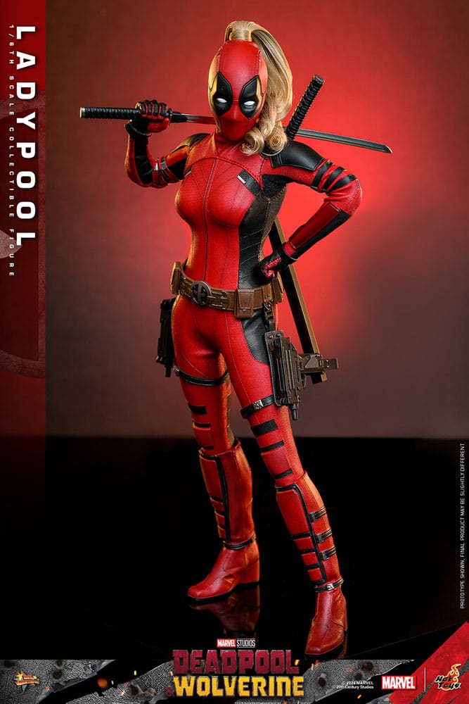 Ladypool Marvel Deadpool & Wolverine Movie Masterpiece 1/6 Figurka 30 cm - Image 8