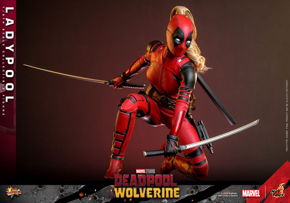 Ladypool Marvel Deadpool & Wolverine Movie Masterpiece 1/6 Figurka 30 cm - Image 9