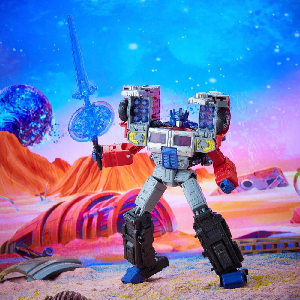 Laser Optimus Prime Transformers: Generation 2 Generations Legacy Voyager 2022 Figurka 18 cm - Image 6