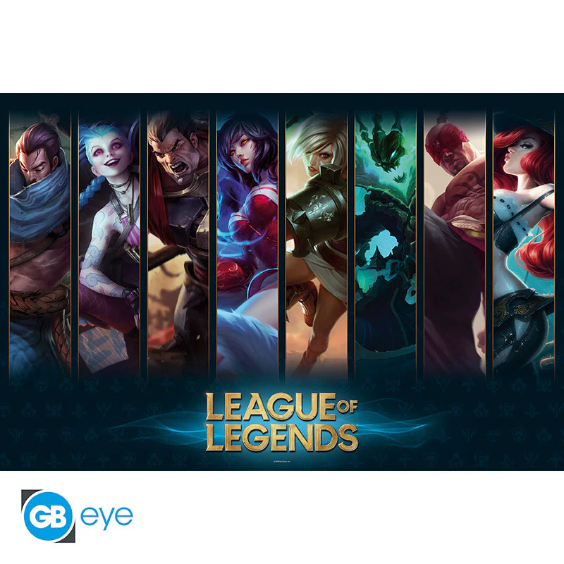 League of Legends Champions Maxi Poster Plakat 61 X 91.5cm