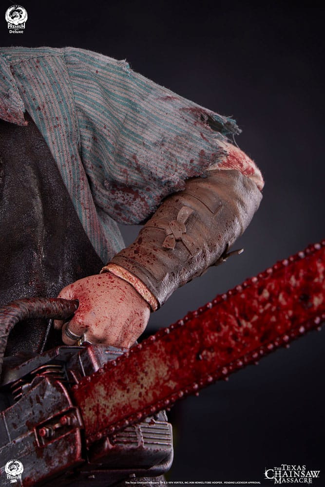 Leatherface Texas Chainsaw Massacre 2003 Deluxe Version 1/4 Figurka 56 cm - Image 3