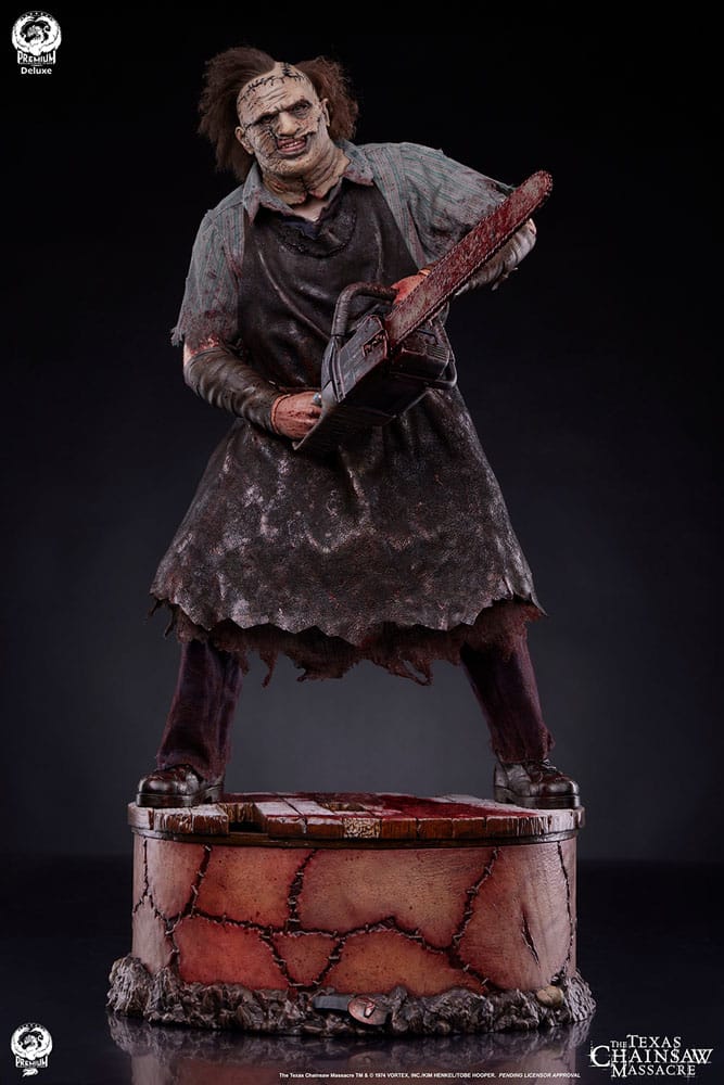 Leatherface Texas Chainsaw Massacre 2003 Deluxe Version 1/4 Figurka 56 cm - Image 6
