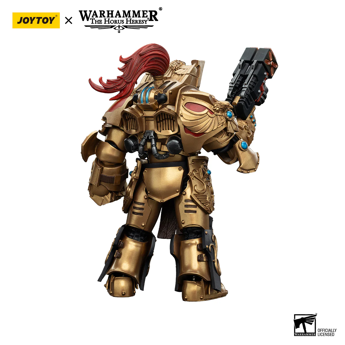 Legio Custodes Aquilon Terminator Squad Aquilon with twin-linked Adrathic Destructor Warhammer The Horus Heresy 1/18 Figurka 14 cm - Image 3