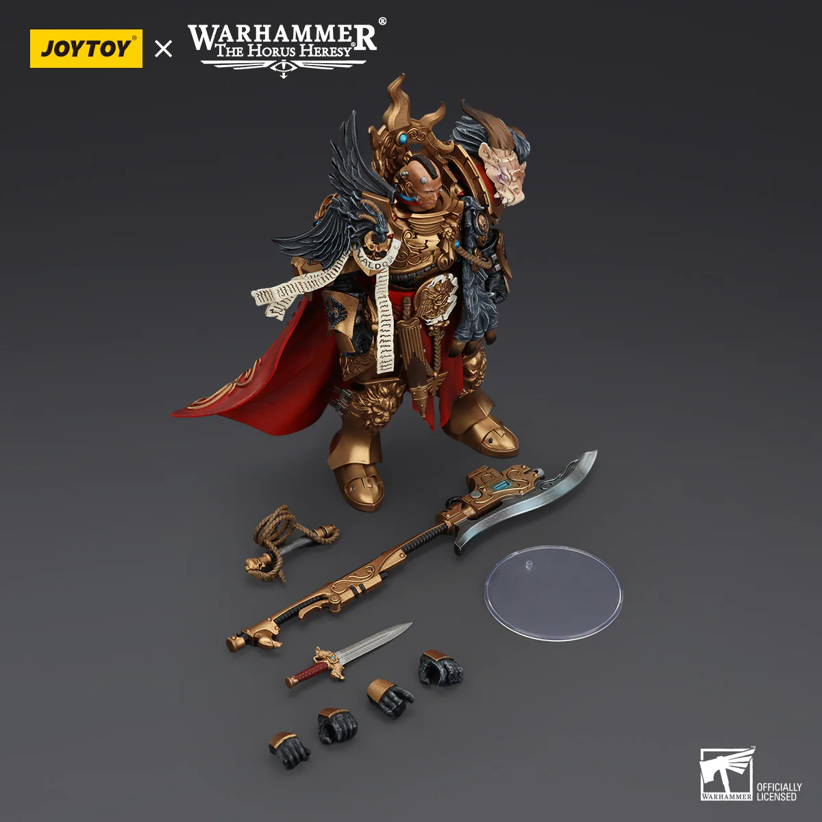 Legio Custodes Constantin Valdor Captain-General of the Legio Custodes Warhammer The Horus Heresy Figurka 25 cm - Image 12