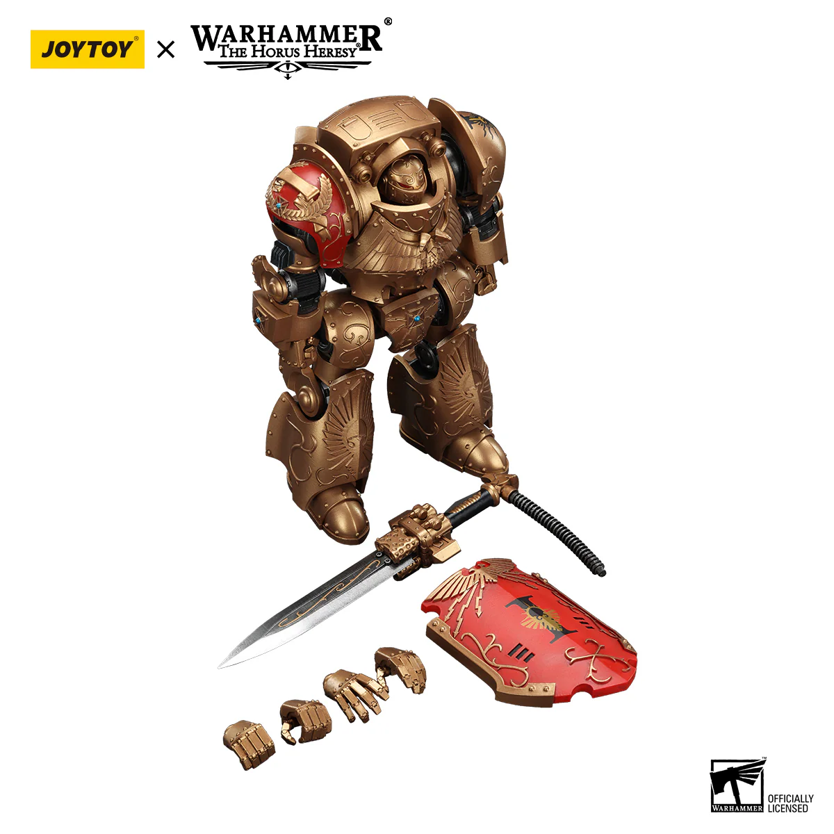 Legio Custodes Contemptor-Galatus Dreadnought Warhammer The Horus Heresy Figurka 25 cm - Image 5