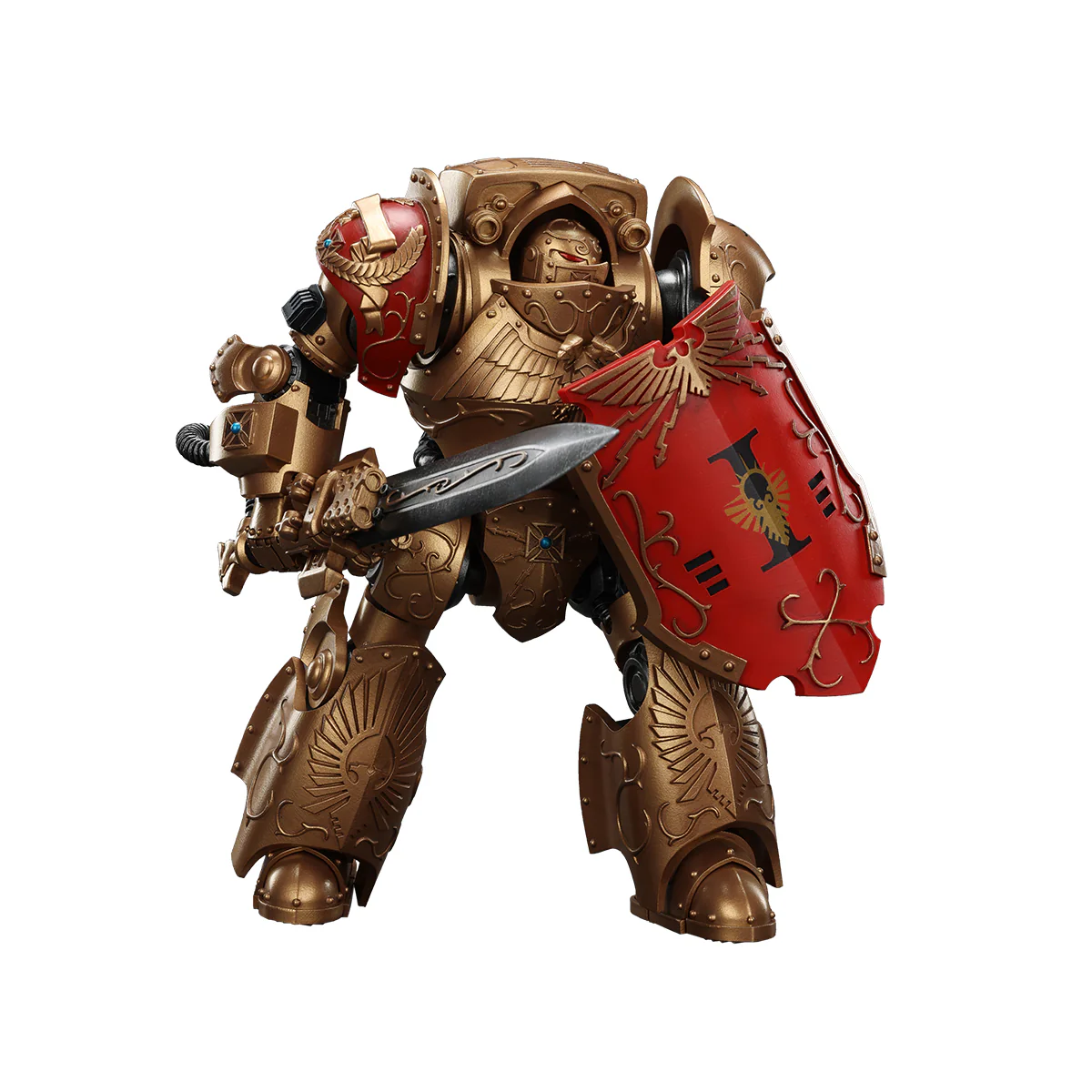 Legio Custodes Contemptor-Galatus Dreadnought Warhammer The Horus Heresy Figurka 25 cm - Image 6