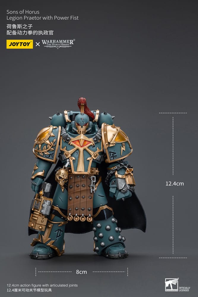 Legion Praetor With Power Fist Warhammer The Horus Heresy 1/18 Figurka 12 cm - Image 11