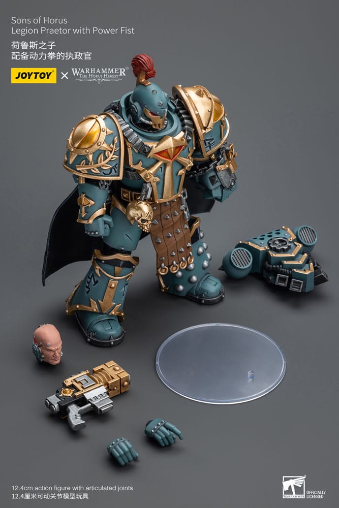 Legion Praetor With Power Fist Warhammer The Horus Heresy 1/18 Figurka 12 cm - Image 2