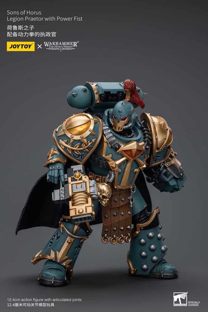 Legion Praetor With Power Fist Warhammer The Horus Heresy 1/18 Figurka 12 cm - Image 6