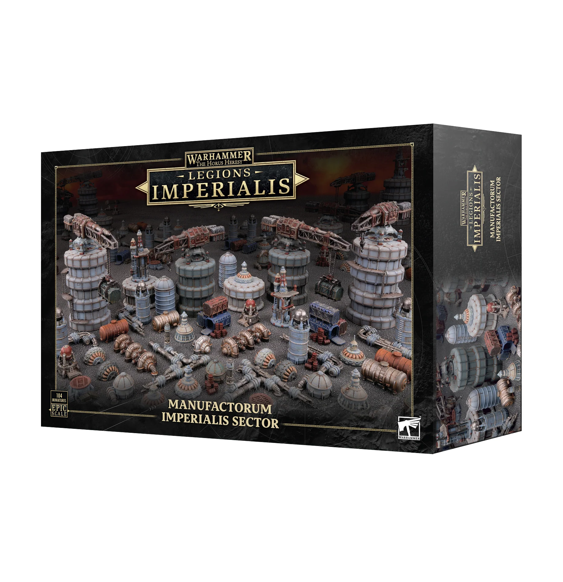 Legions Imperialis: Manufactorum Imperialis Sector Scenerie i Tereny
