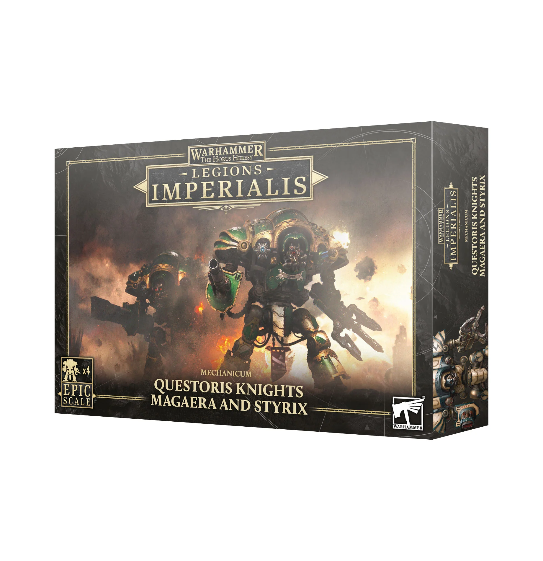 Legions Imperialis: Mechanicum Questoris Knights Magaera Styrix Warhammer