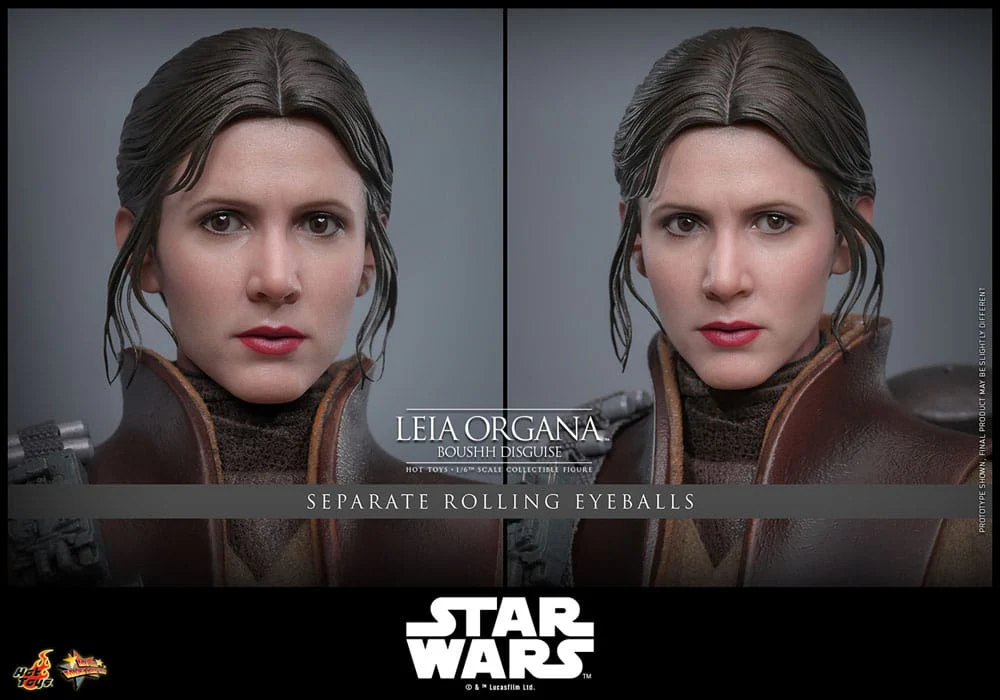 Leia Organa Boushh Disguise Star Wars Episode VI Movie Masterpiece 1/6 Figurka 27 cm - Image 13