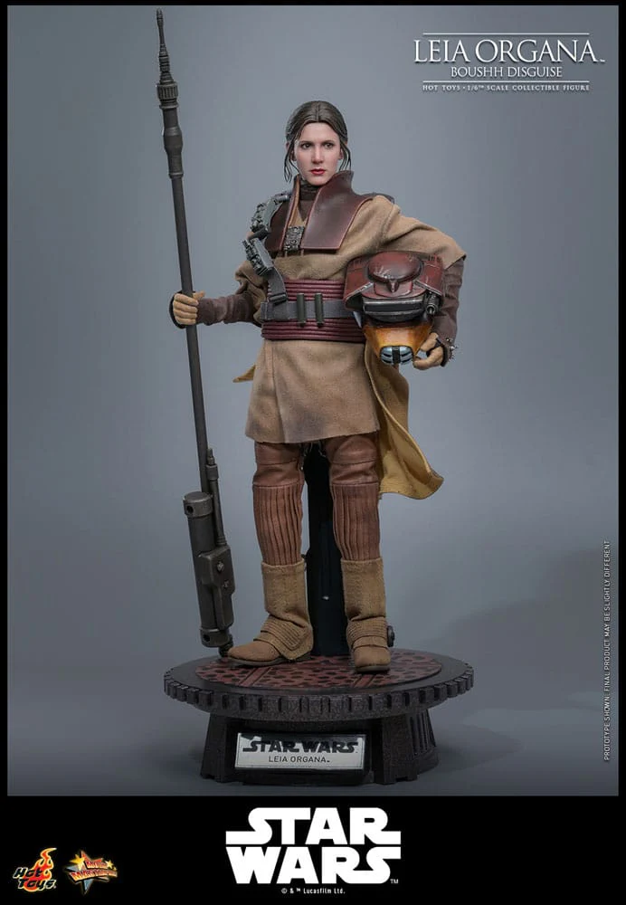 Leia Organa Boushh Disguise Star Wars Episode VI Movie Masterpiece 1/6 Figurka 27 cm - Image 8
