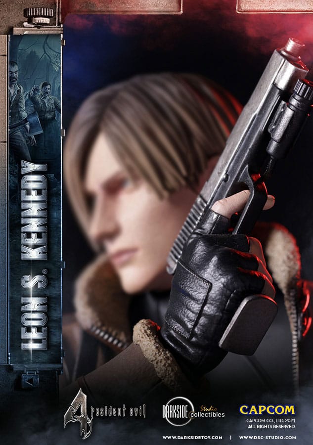 Leon Kennedy Resident Evil Premium Figurka 50 cm - Image 15