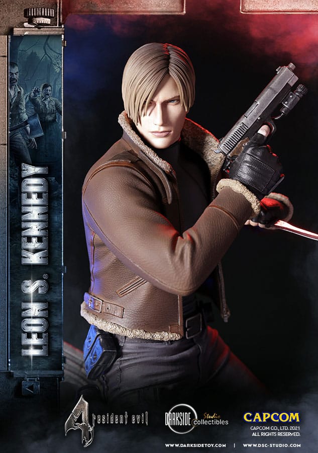 Leon Kennedy Resident Evil Premium Figurka 50 cm - Image 7