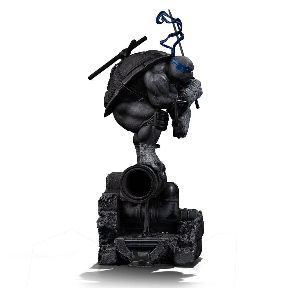 Leonardo Black and White Variant Teenage Mutant Ninja Turtles Art Scale 1/10 Figurka 26 cm - Image 3