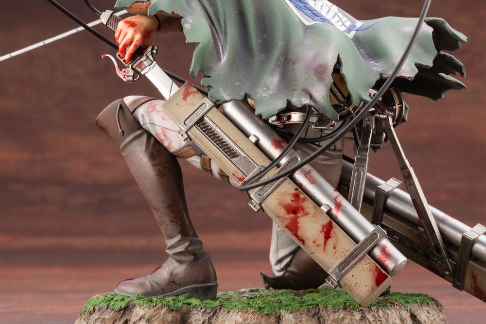 Levi Ackerman Fortitude Attack on Titan ARTFXJ Statue 1/7 Figurka 17 cm - Image 12