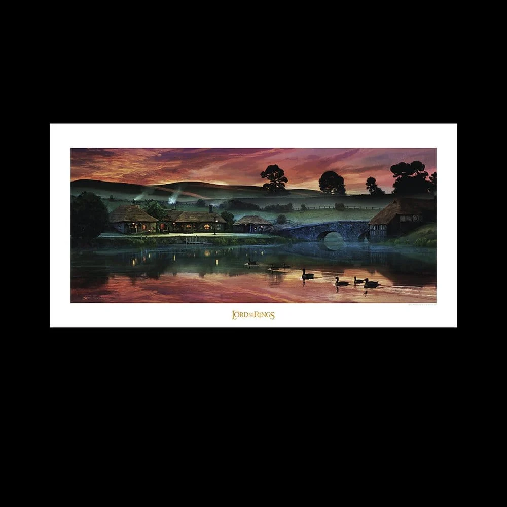 Lord of the Rings Art Print Return to the Green Dragon Inn 59 x 42 cm - Image 2