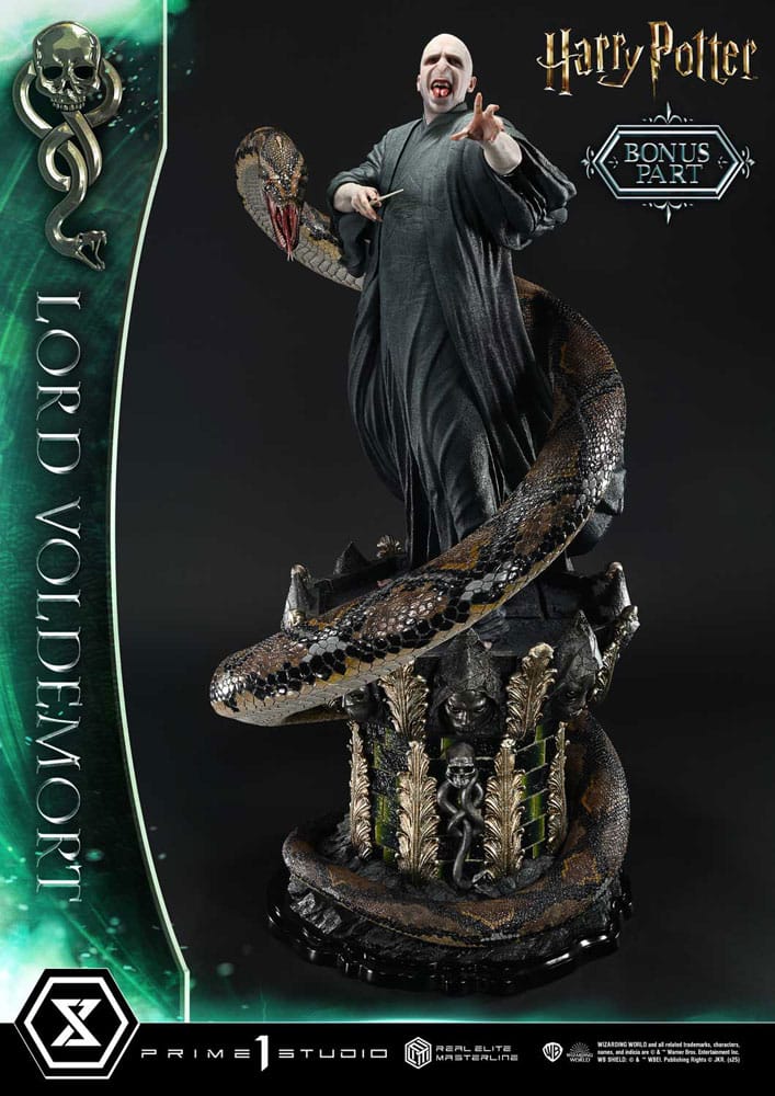 Lord Voldemort Harry Potter Real Elite Masterline Series Bonus Version 1/4 Figurka 83 cm