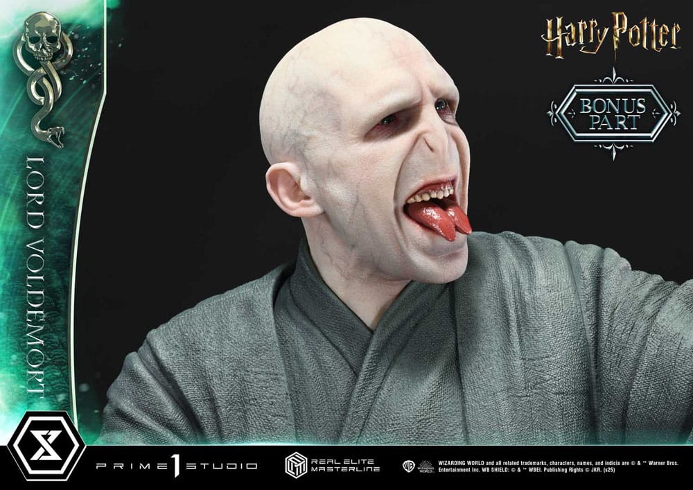 Lord Voldemort Harry Potter Real Elite Masterline Series Bonus Version 1/4 Figurka 83 cm - Image 10