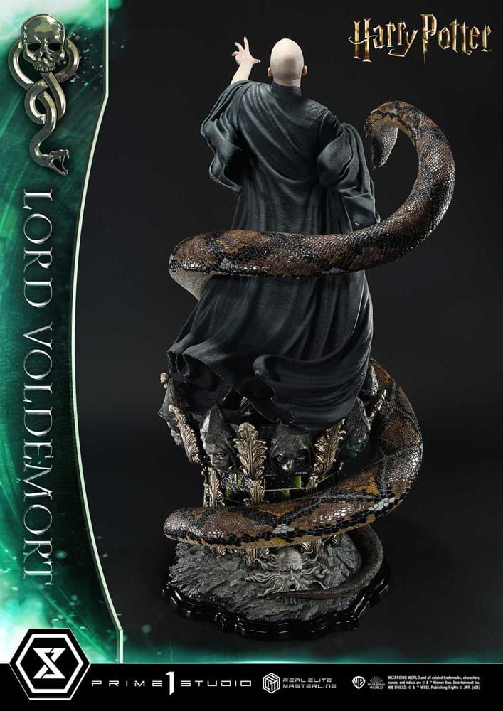 Lord Voldemort Harry Potter Real Elite Masterline Series Bonus Version 1/4 Figurka 83 cm - Image 16