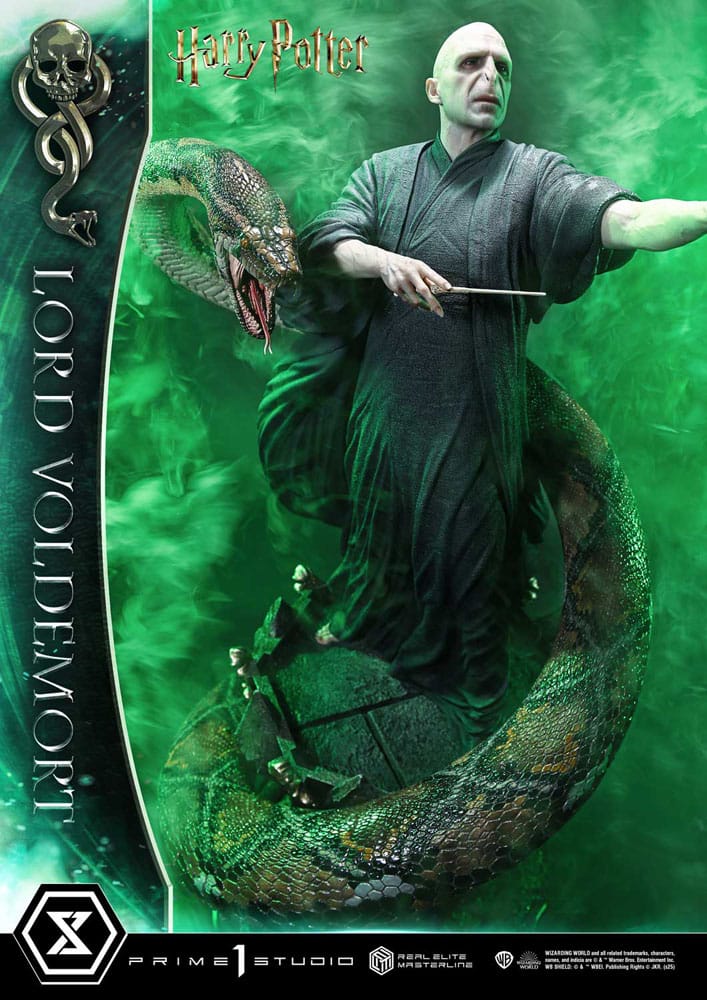 Lord Voldemort Harry Potter Real Elite Masterline Series Bonus Version 1/4 Figurka 83 cm - Image 20