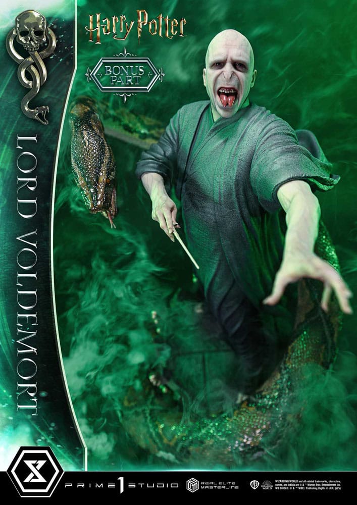 Lord Voldemort Harry Potter Real Elite Masterline Series Bonus Version 1/4 Figurka 83 cm - Image 21