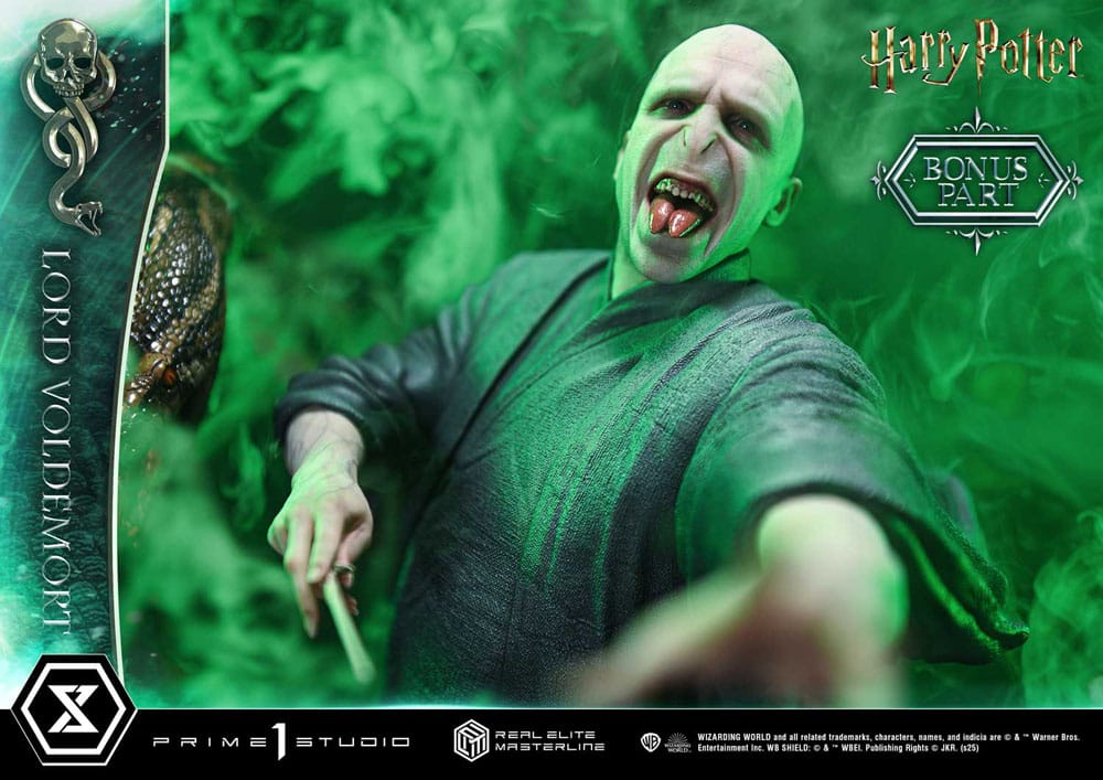 Lord Voldemort Harry Potter Real Elite Masterline Series Bonus Version 1/4 Figurka 83 cm - Image 7