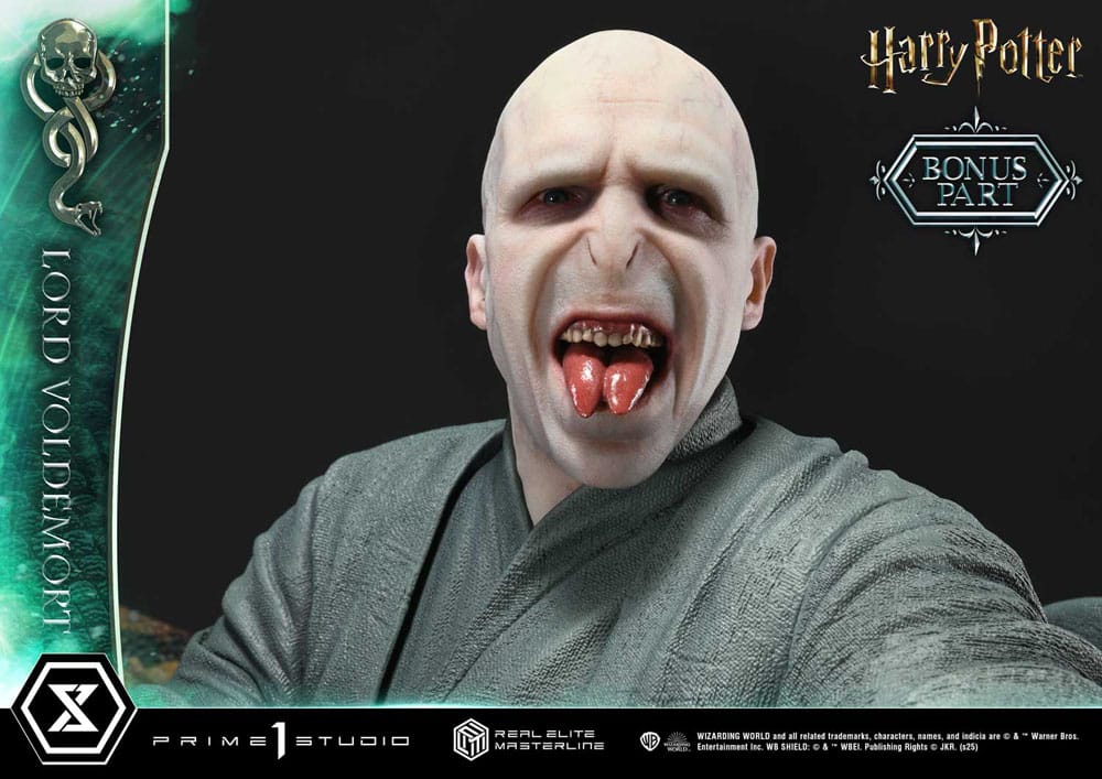 Lord Voldemort Harry Potter Real Elite Masterline Series Bonus Version 1/4 Figurka 83 cm - Image 8
