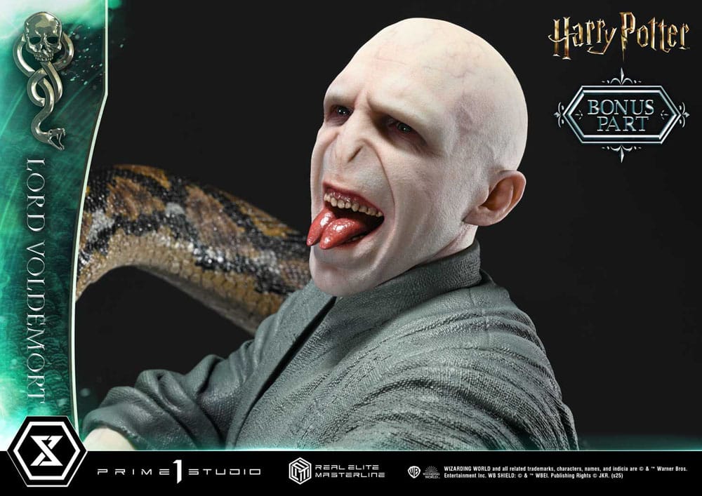Lord Voldemort Harry Potter Real Elite Masterline Series Bonus Version 1/4 Figurka 83 cm - Image 9