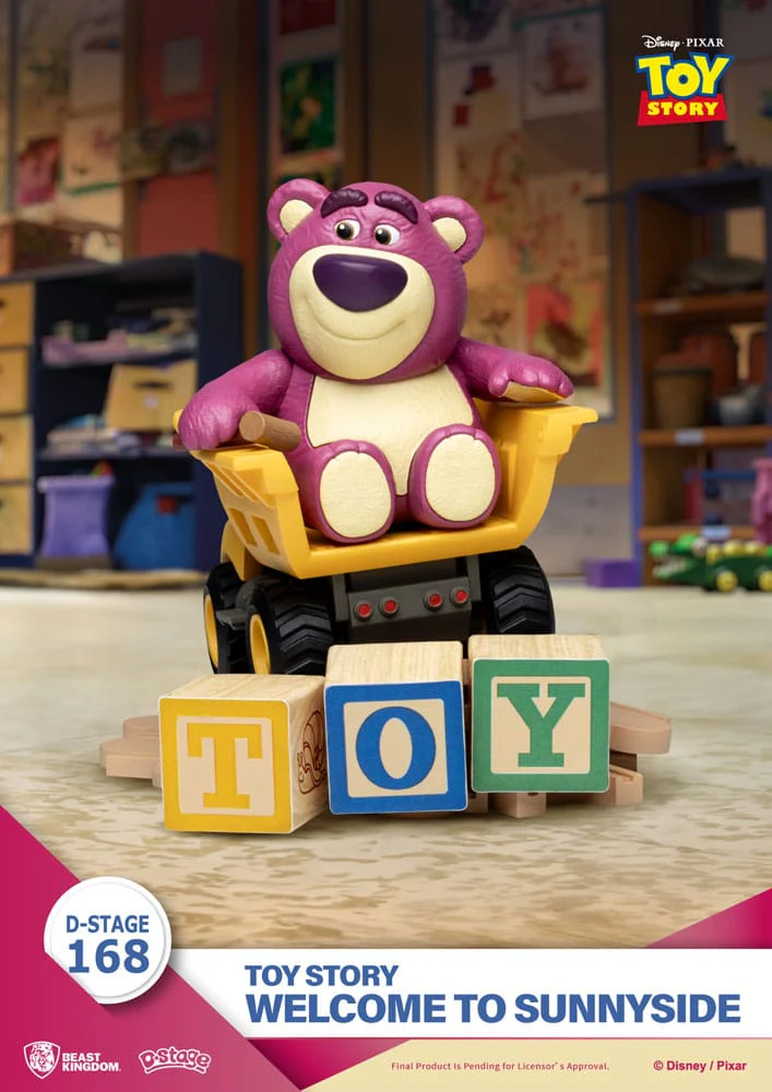 Lotso Welcome to Sunnyside Disney Toy Story D-Stage Diorama  Figurka 14 cm