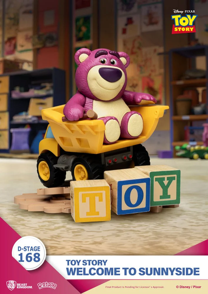 Lotso Welcome to Sunnyside Disney Toy Story D-Stage Diorama  Figurka 14 cm - Image 2