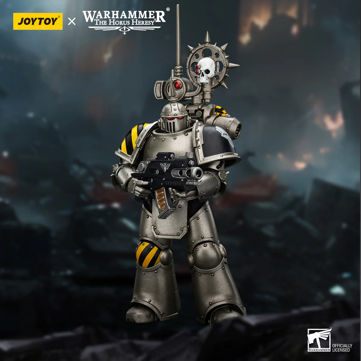 lron Warriors MKlIl Tactical Legionary with Nuncio-vox Warhammer The Horus Heresy 1/18 Figurka 12 cm - Image 11