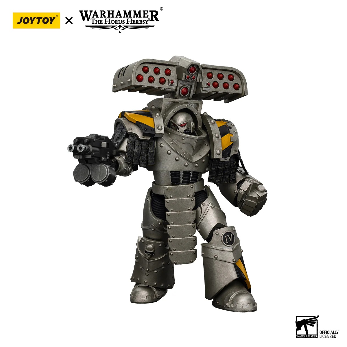 lron Warriors Tyrant Siege Master Terminator with Rocket launcher Warhammer The Horus Heresy 1/18 Figurka 12 cm - Image 2