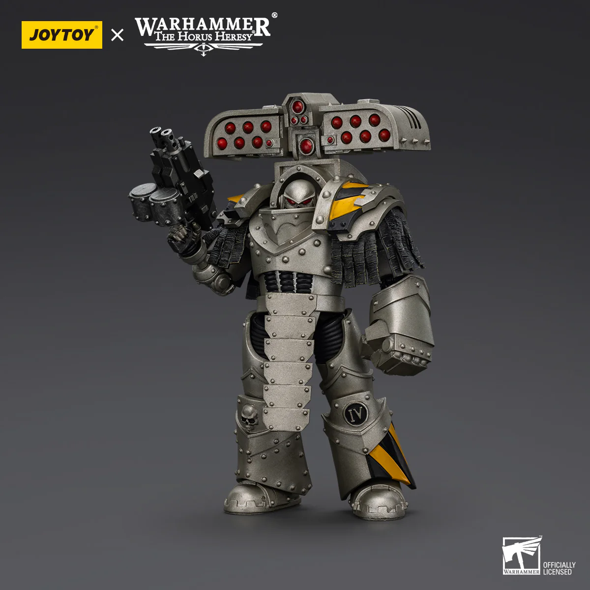 lron Warriors Tyrant Siege Master Terminator with Rocket launcher Warhammer The Horus Heresy 1/18 Figurka 12 cm - Image 6