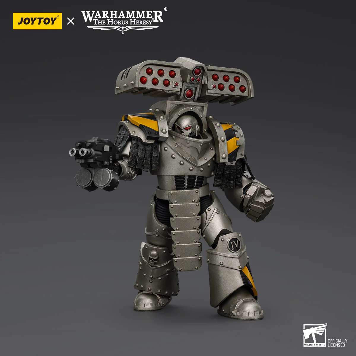 lron Warriors Tyrant Siege Master Terminator with Rocket launcher Warhammer The Horus Heresy 1/18 Figurka 12 cm - Image 9