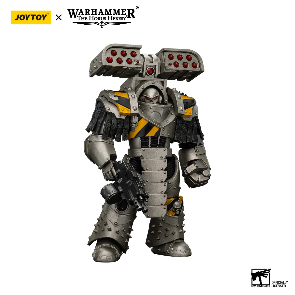 lron Warriors Tyrant Siege Terminator with Rocket launcher Warhammer The Horus Heresy 1/18 Figurka 12 cm