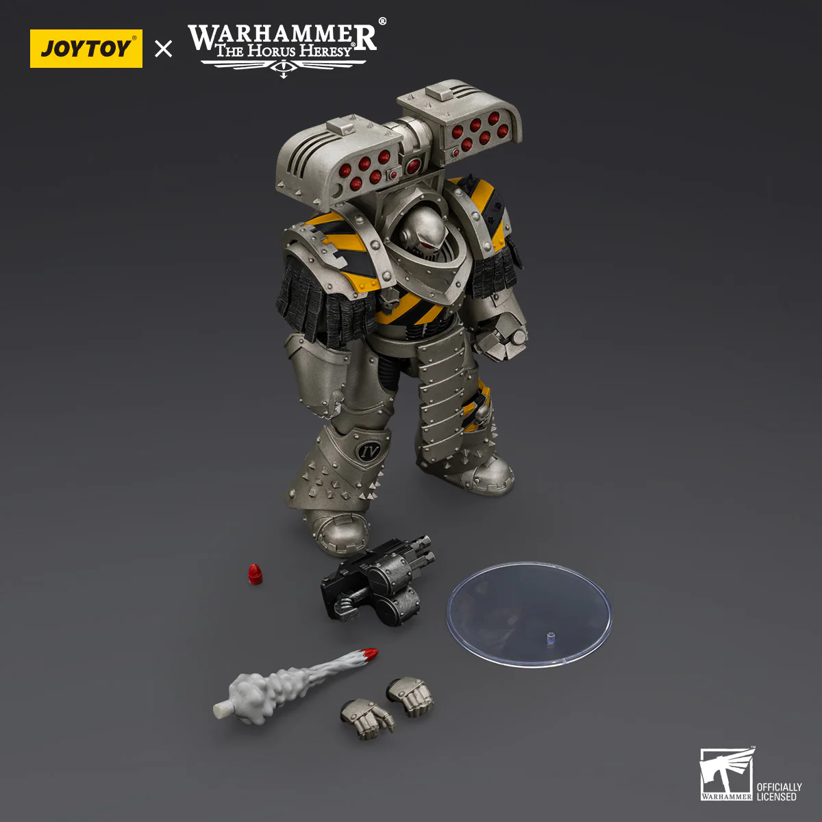 lron Warriors Tyrant Siege Terminator with Rocket launcher Warhammer The Horus Heresy 1/18 Figurka 12 cm - Image 10