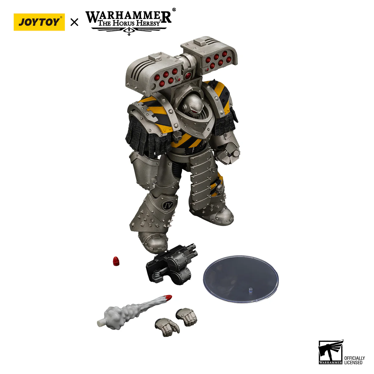 lron Warriors Tyrant Siege Terminator with Rocket launcher Warhammer The Horus Heresy 1/18 Figurka 12 cm - Image 5